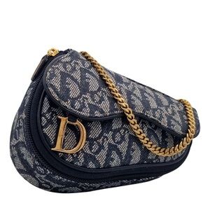Dior Black and Gold Mini Bag